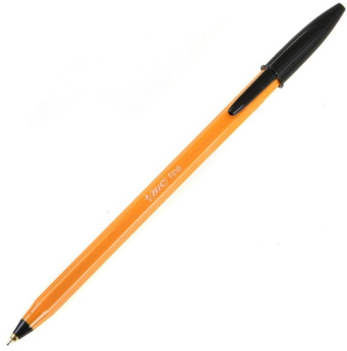 Długopis BiC ogrange czarny.png