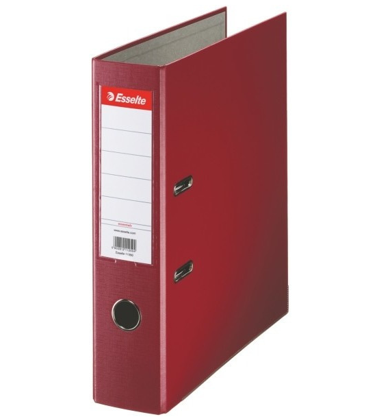 Segregator ESSELTE EKO A4 75mm bordowy.png