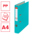 SEGREGATOR ESSELTE EKO A4 50mm turkusowy.png