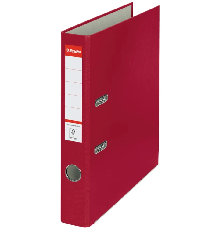 SEGREGATOR ESSELTE EKO A4 50mm bordowy.png