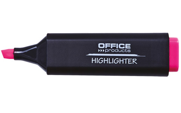 Zakreślacz Office Products różowy.png