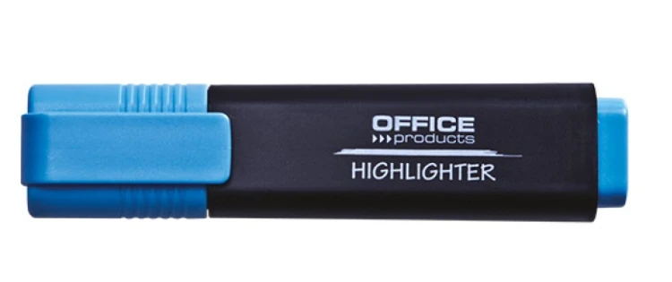Zakreślacz Office Products niebieski.png