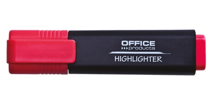 Zakreślacz Office Products czerwony 2.png