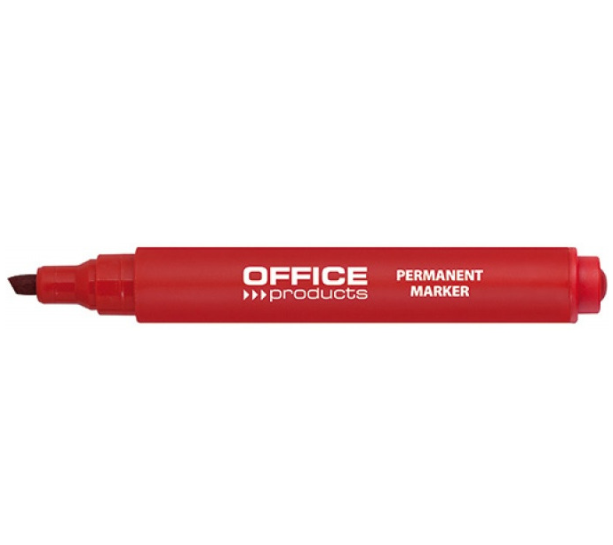 Marker permanentny Office Products 1-5mm ścięty czerwony.png